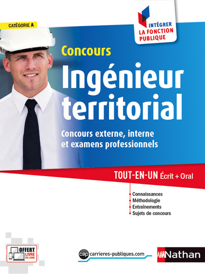 CONCOURS INGENIEUR TERRITORIAL - CAT. A CONCOURS EXTERNE, INTERNE ET EXAMENS PROFESSIONNELS - IFP