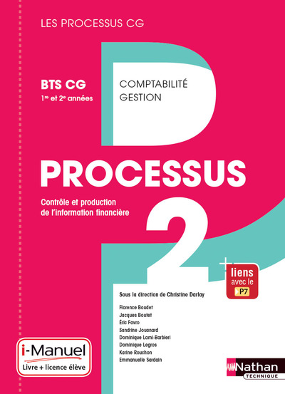 PROCESSUS 2 BTS CG 1ERE ET 2EME ANNEES (LES PROCESSUS CG) LIVRE + LICENCE ELEVE 2017