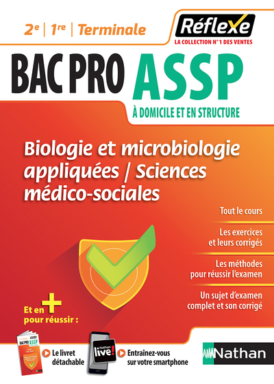 BIOLOGIE ET MICROBIOLOGIE APPLIQUEES - SMS 2E/1RE/TERMINALE BAC PRO ASSP - GUIDE REFLEXE N02 - 2018