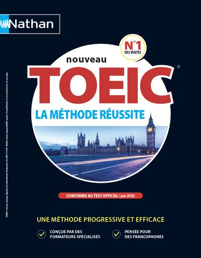 LE NOUVEAU TOEIC LA METHODE REUSSITE LIVRE 2018