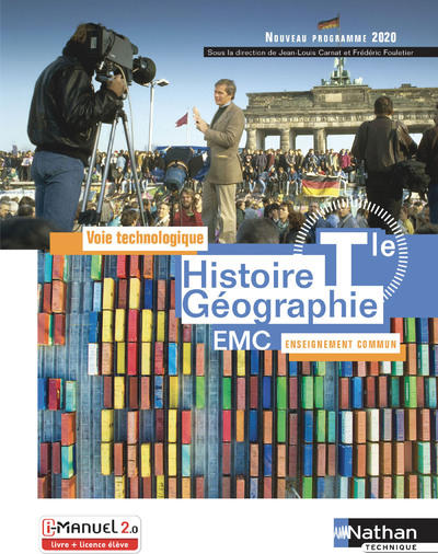 HISTOIRE-GEOGRAPHIE EMC TERM - VOIE TECHNOLOGIQUE  - ENSEIGNEMENT COMMUN - LIVRE + LICENCE ELEVE