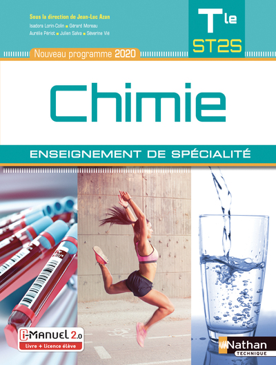 CHIMIE TERM ST2S - ENSEIGNEMENT DE SPECIALITE - LIVRE + LICENCE ELEVE - 2020