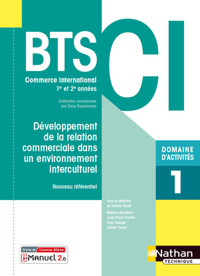 DEVELOPPEMENT DE LA RELATION COMMERCIALE DANS UN ENVIRONNEMENT INTERCULTUREL LIVRE+ LICENCE ELEVE