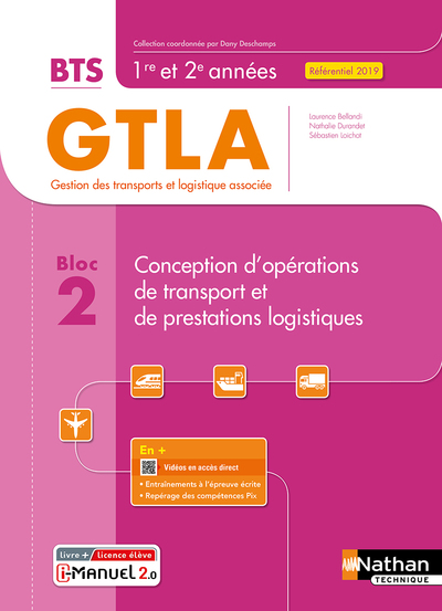 CONCEPTION D'OPERATIONS DE TRANSPORT ET DE PRESTATIONS LOGISTIQUES  LIVRE + LICENCE ELEVE - 2021