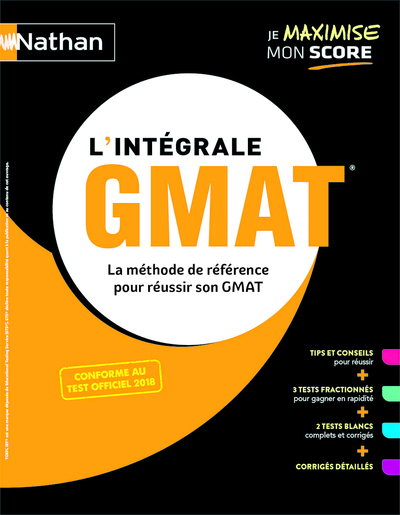 L'INTEGRALE GMAT - GRADUATE MANAGEMENT ADMISSION TEST - 2022