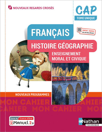 FRANCAIS HISTOIRE GEOGRAPHIE CAP REGARDS CROISES - LIVRE + LICENCE ELEVE  -  2022