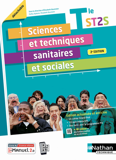 SCIENCES ET TECHNIQUES SANITAIRES ET SOCIALES - TERM ST2S (POCHETTE REFLEXE) - LIVRE + LICENCE ELEVE