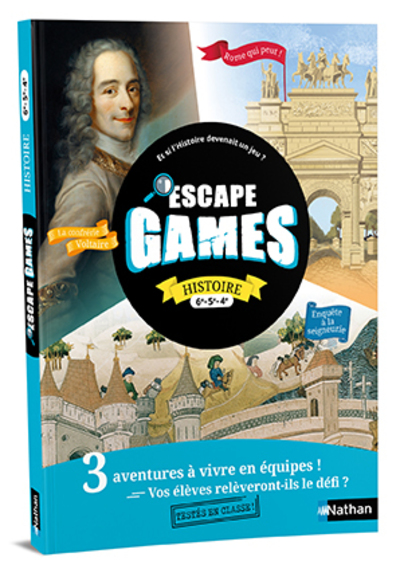 HISTOIRE 6E/5E/4E-ESCAP.GAME-2022
