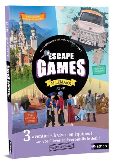 POCHETTE ESCAPE GAME ALLEMAND A2-B1 - 2022
