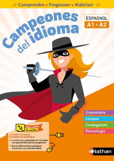 CAMPEONES DEL IDIOMA - CAHIER - A1 > A2