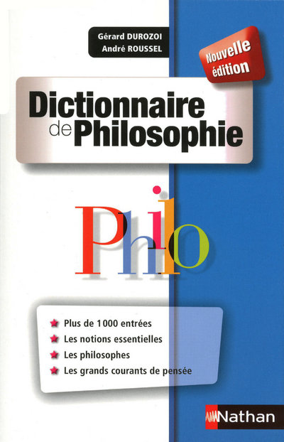 DICTIONNAIRE DE PHILOSOPHIE