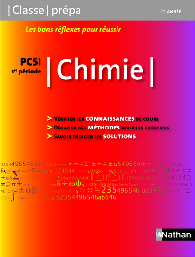CHIMIE - PCSI 1RE PERIODE  CLASSE PREPA