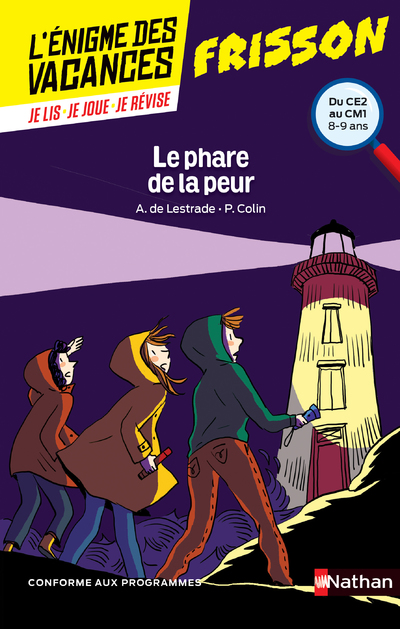 L'ENIGME DES VACANCES DU CE2 AU CM1 - LE PHARE DE LA PEUR