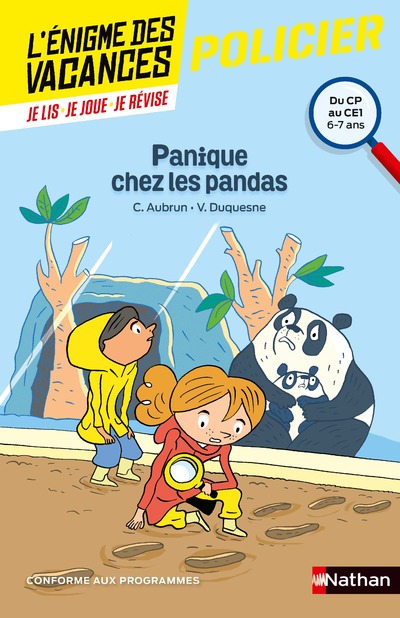 ENIGMES DES VACANCES CP-CE1 PANIQUE CHEZ LES PANDAS
