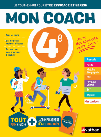 MON COACH - TOUTES LES MATIERES 4E
