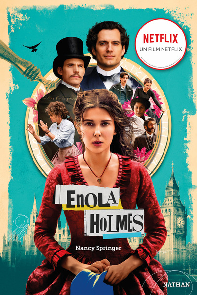 LES ENQUETES D'ENOLA HOLMES - TOME 1 LA DOUBLE DISPARITION -EDITION FILM-
