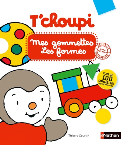 T'CHOUPI MES GOMMETTES LES FORMES