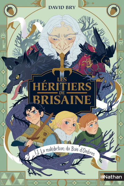 LA MALEDICTION DU BOIS D'OMBRES - TOME 1 LES HERITIERS DE BRISAINE