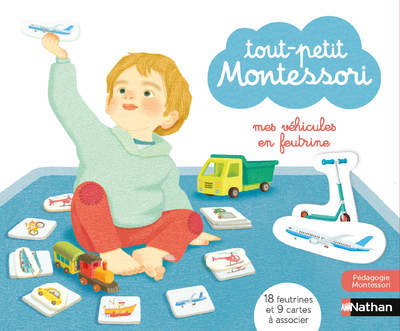 MES VEHICULES EN FEUTRINES - COFFRET TOUT PETIT MONTESSORI