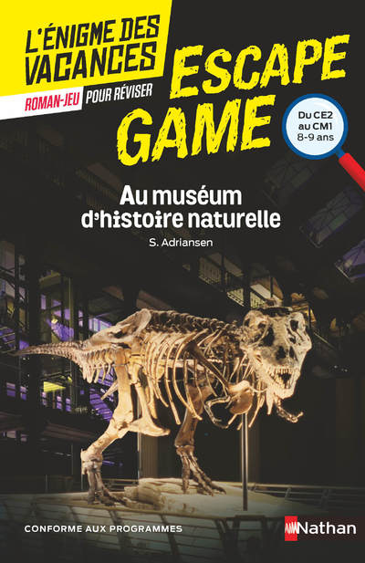 ESCAPE GAME CE2-CM1: AU MUSEUM D'HISTOIRE NATURELLE