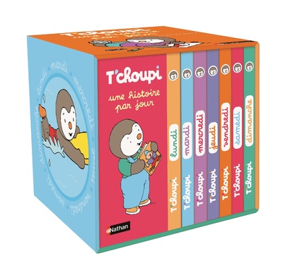 MA PETITE BIBLIOTHEQUE  - T'CHOUPI UNE HISTOIRE PAR JOUR