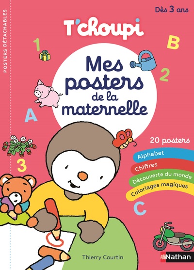 T'CHOUPI - MES POSTERS DE LA MATERNELLE