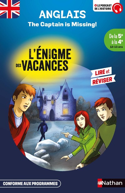 L'ENIGME DES VACANCES DE LA 5EME A LA 4EME - THE CAPTAIN IS MISSING !