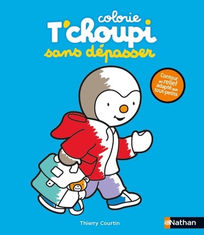 COLORIE T'CHOUPI SANS DEPASSER (L'ECOLE)