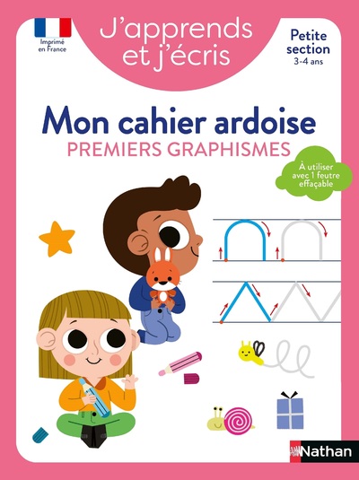 J'APPRENDS ET J'ECRIS PREMIERS GRAPHISMES PETITE SECTION 3-4 ANS