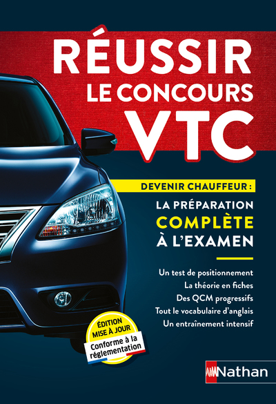 REUSSIR LE CONCOURS VTC - DEVENIR CHAUFFEUR : LA PREPARATION COMPLETE A L'EXAMEN