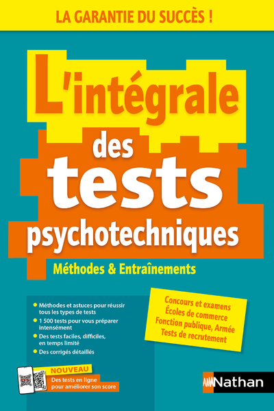 L   INTEGRALE DES TESTS PSYCHOTECHNIQUES - EPUB