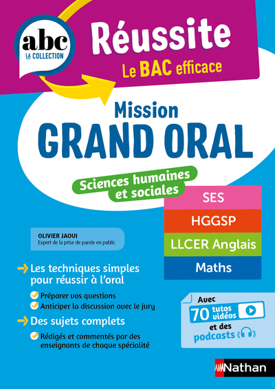 MISSION GRAND ORAL  SES / HGGSP