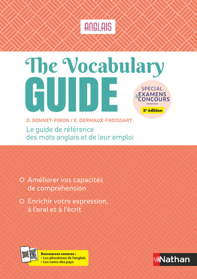 THE VOCABULARY GUIDE - ANGLAIS