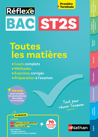 TOUTES LES MATIERES BAC ST2S 1RE/ TLE - REFLEXE N  5