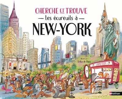 CHERCHE ET TROUVE - LES ECUREUILS A NEW YORK