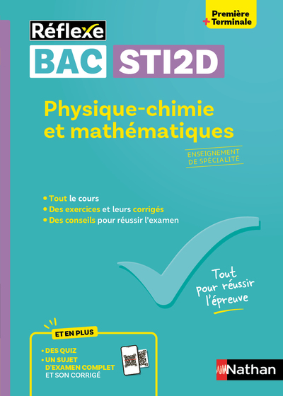 PHYSIQUE-CHIMIE ET MATHEMATIQUES     ENSEIGNEMENT DE SPECIALITE 1RE/TALE STI2D - N 26