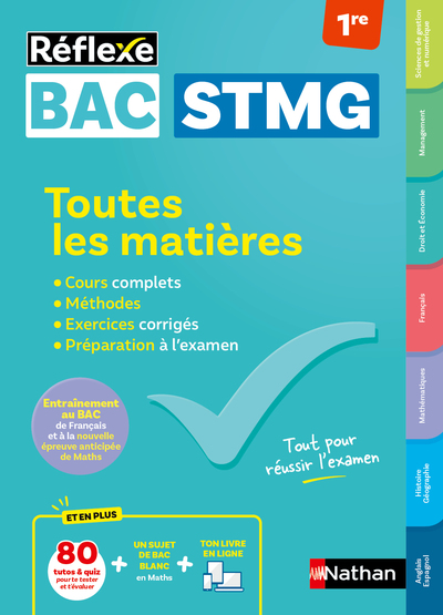 TOUTES LES MATIERES BAC STMG PREMIERE - REFLEXE - N 23