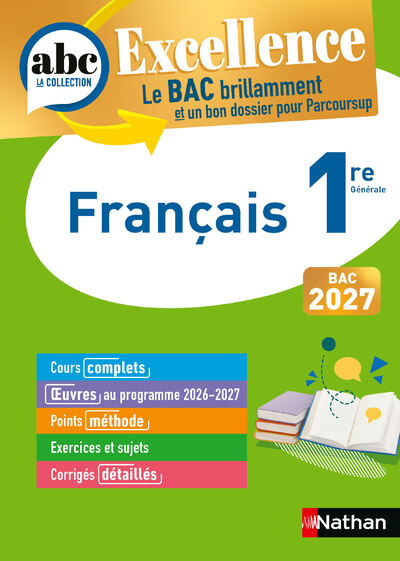 ABC BAC EXCELLENCE FRANCAIS 1RE 2027