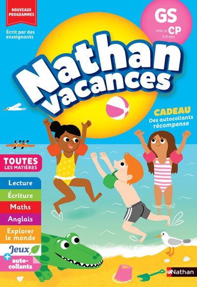 NATHAN VACANCES GS VERS LE CP 5/6 ANS
