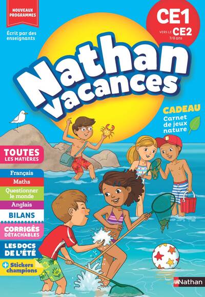 NATHAN VACANCES CE1 VERS LE CE2 7/8 ANS