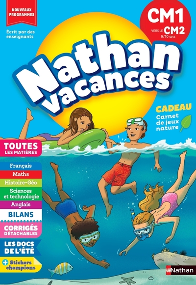 NATHAN VACANCES CM1 VERS LE CM2 9/10 ANS