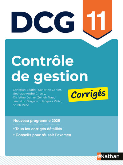 CONTROLE DE GESTION - DCG - EPREUVE 11 - CORRIGES APPLICATIONS