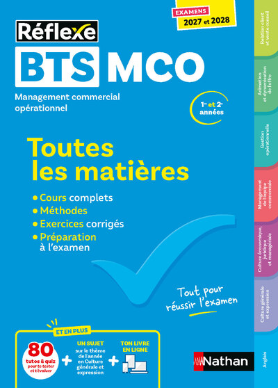 TOUTES LES MATIERES BTS MCO -  7