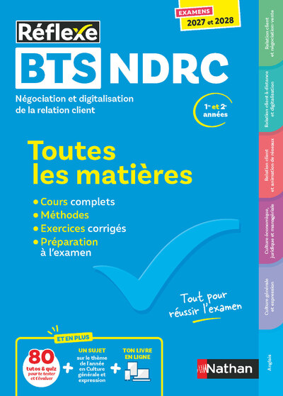 TOUTES LES MATIERES BTS NDRC -  8