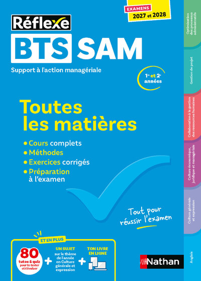 TOUTES LES MATIERES BTS SAM -  9