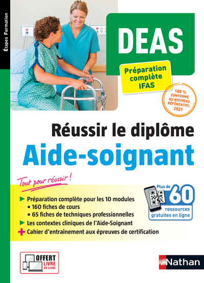 DEAS - PREPARATION COMPLETE IFAS - REUSSIR LE DIPLOME AIDE-SOIGNANT