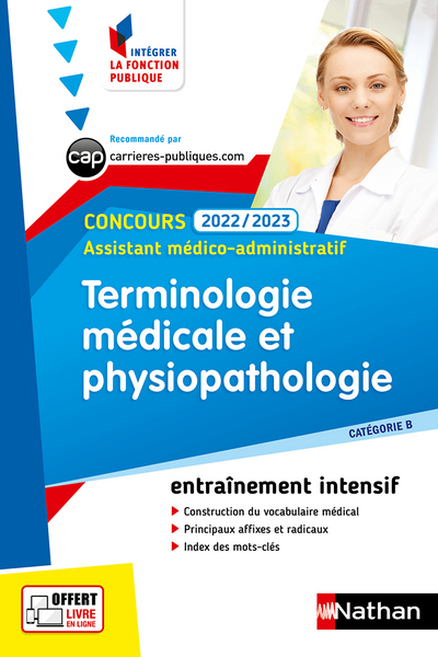 TERMINOLOGIE MEDICALE ET PHYSIOPATHOLOGIE - ASSISTANT MEDICO-ADMINISTRATIF - CONCOURS 2022/2023