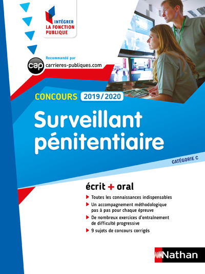 CONCOURS SURVEILLANT PENITENTIAIRE 2019-2020 CAT C - NUMERO 9 (INTEGRER LA FONCTION PUBLIQUE) 2019