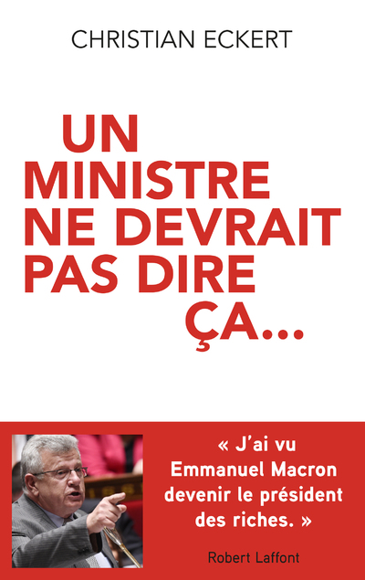 UN MINISTRE NE DEVRAIT PAS DIRE CA