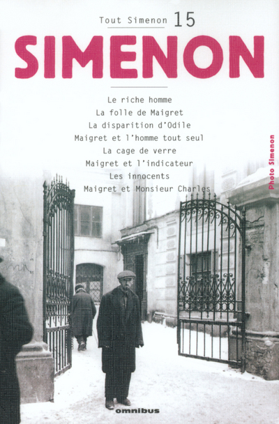 TOUT SIMENON TOME 15 (CENTENAIRE)